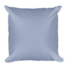 Fallen Leaves Print Square Pillow