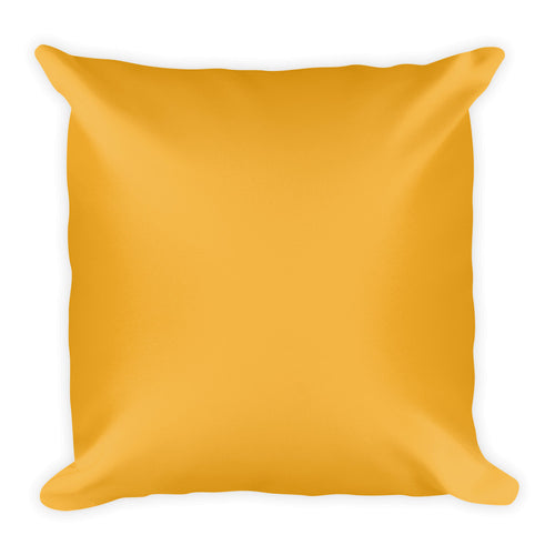 Saffron Sunrise Square Pillow